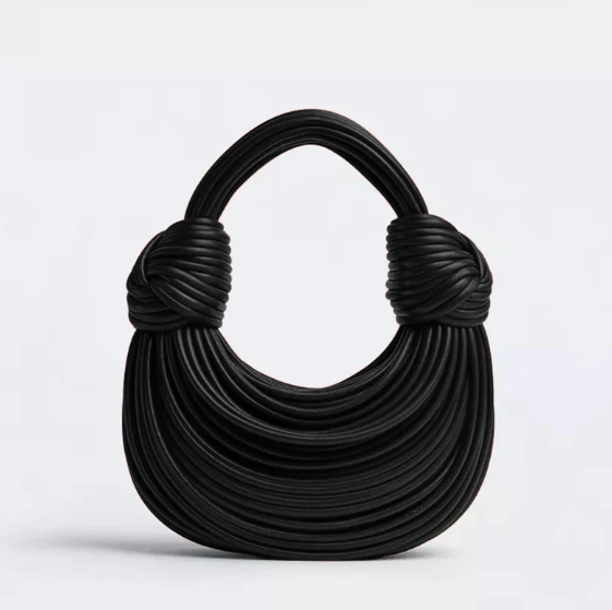 Genuine Leather Double Knot Bag - christinashiefer