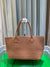 Woven Cowhide Leather Tote Bag