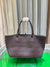 Woven Cowhide Leather Tote Bag