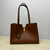 Calfskin Leather Tote