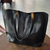 Cowhide Leather Tote Bag