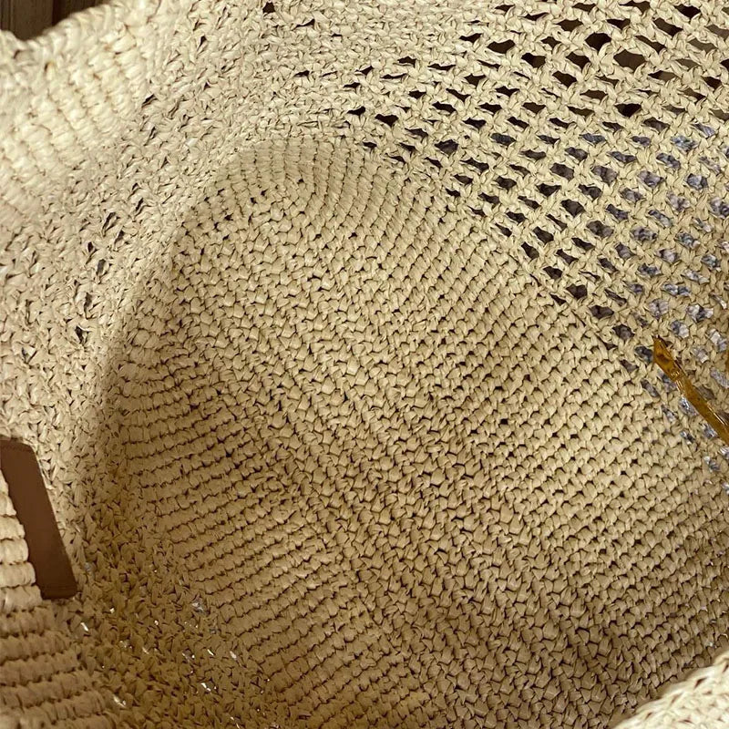 Raffia Summer Tote Bag