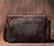 Vintage Cowhide Leather Messenger Bag