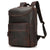 Classic Vintage Leather Cowhide Backpack