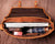 Vintage Cowhide Leather Messenger Bag