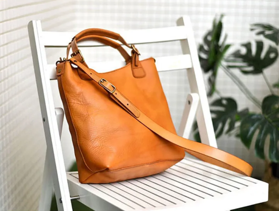 Genuine Leather Tote Bag