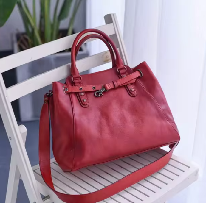 Classic Leather Handbag