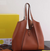 Timeless Shopping Bag in Leather