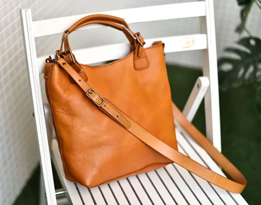 Genuine Leather Tote Bag