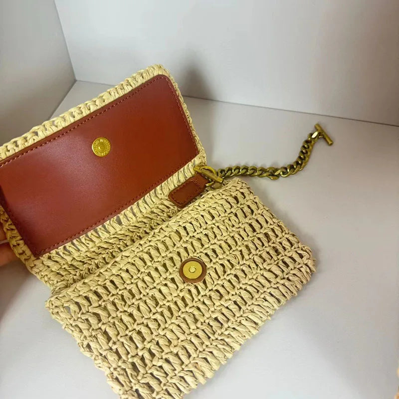 Raffia Summer Tote Bag