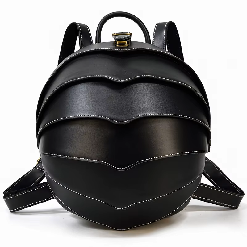 Artisan Layered Leather Backpack