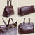 Leather Buckle Handbag