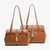 Classic Cowhide Leather Handbag