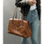 Classic Cowhide Leather Handbag