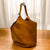 Medium Suede Bucket Bag